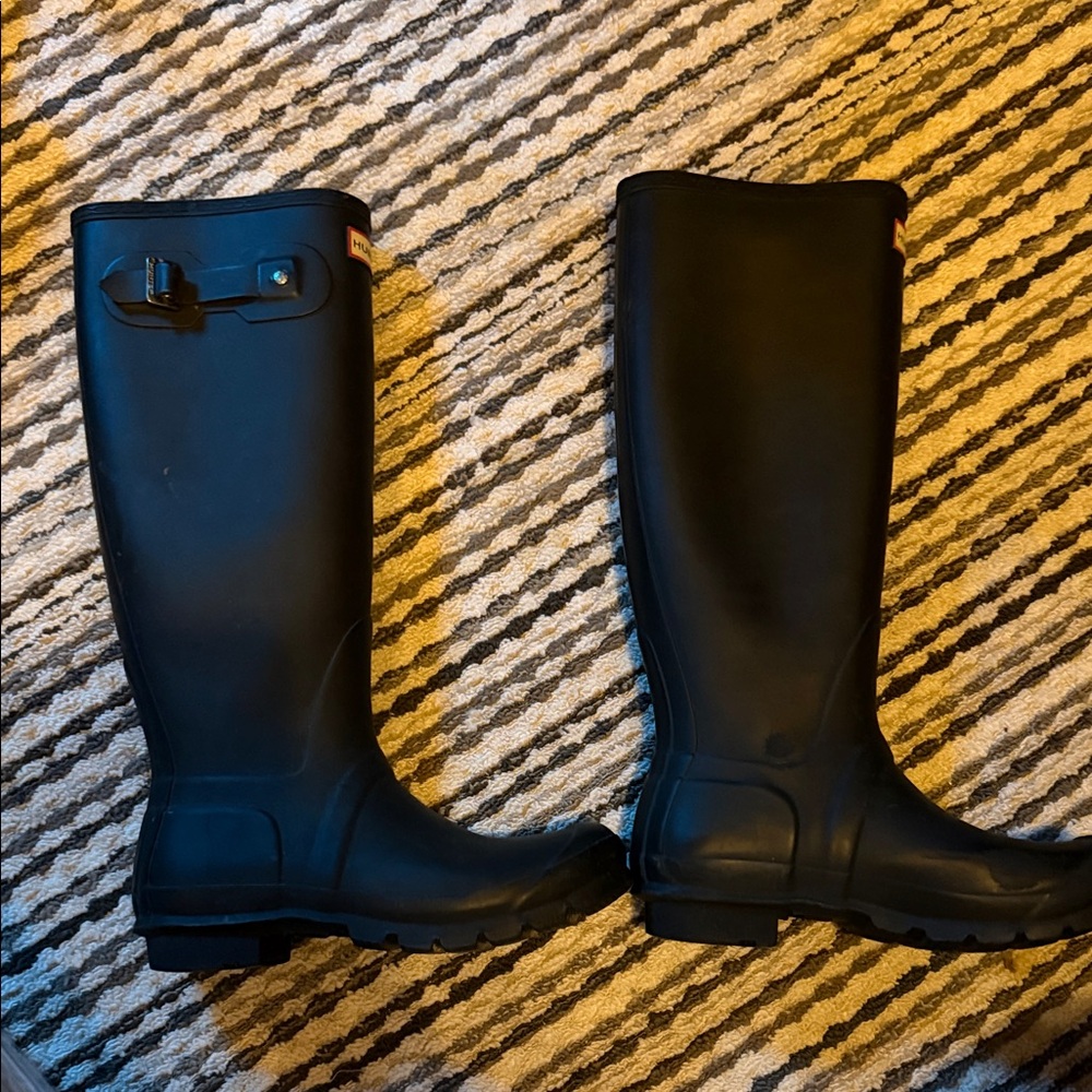 Hunter Classic Black Waterproof Boots